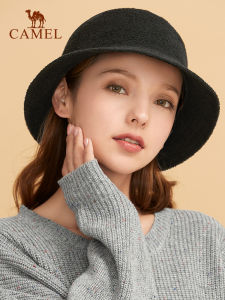 Camel winter warm hat short brim fishmen hat