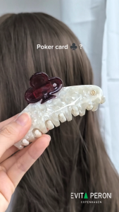 EVITA PERONI | "Lucky Card" Series Janisa Extra Large Shark II | High Quality Hair Clip | Female Hair Clip