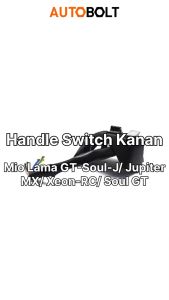 Handel Switch Kanan Mio-Soul-Sporty-Smile-J-GT-M3-Z-S-Soul GT 115-125-Xeon RC-GT-Jupiter MX Old-MX New-Z New Burhan 2006-2008 Handle Hendle Hendel On Off Saklar Starter Lampu