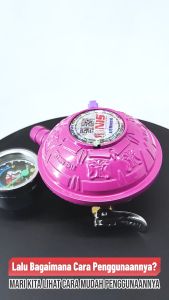 Nis Selang Paket Regulator Gas Lock F16 (N7 08BD) - Tekanan Rendah