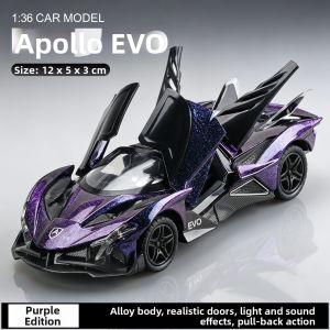 Simulation Metal Car Model 1:36 Scale