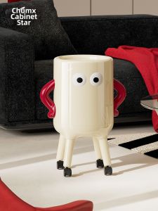 CHUMX | No-Need-to-Bend Waist Luxury Aesthetic Creative Home Tall Design Large Trash Can