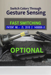 2 ชิ้น ไฟตัดหมอก LED Sapphire 9005/HB3/HB4/HIR2/H16/H11 ระบบ 9006 ระบบ 24V สำหรับรถยนต์ LED รองรับไฟสูงและไฟหน้าลำแสง 6000K สีขาว 4300K สีวอร์มไวท์ 3000K สีเหลืองทอง