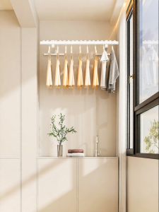 MINGZHI | Foldable Wall Mounted Clothes Drying Rack
