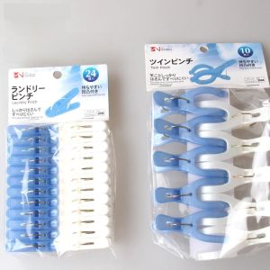 กิ๊บติดเสื้อผ้าแบบยึดแน่น ช่วยป้องกันลม กิ๊บติดผ้าฝ้ายพลาสติก กิ๊บติดผ้าป้องกันลม ช่วยให้เสื้อผ้าแห้งเร็ว อุปกรณ์ดูแลเสื้อผ้า