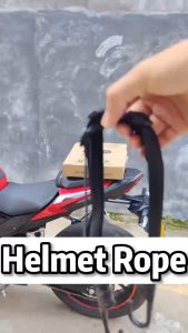 Universal motorcycle Helmet Rope motorcycle helmet mesh luggage Net Protective Gears Luggage Strap。