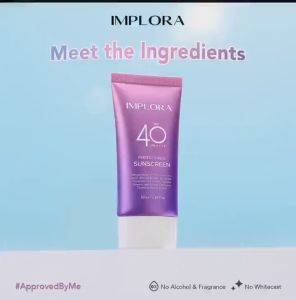 Sunscreen Implora - Implora Perfect Shield Sunscreen SPF 40 50ml