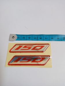 STIKER EMBLEM TIMBUL LOGO 125 150 155 YAMAHA HONDA VARIO SONIC FU MX KING  NMAX AEROX LEXI WAVE