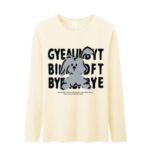 Áo Thun Dài Tay Thường Ngày Cho Nữ Phong Cách Mỹ Hoạt Hình Dễ Thương Rộng Rãi Mùa Thu 2025 Thương Hiệu Bende Ma