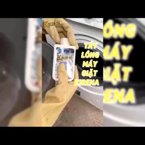 Tẩy Lồng KIRENA Tẩy Lồng Máy Giặt 300g Vệ Sinh Nhanh Nấm Mốc Chất Cặn Mảng Bám An Toàn Phù Hợp Mọi Loại Máy Tặng Viên Tẩy