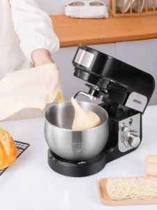 KONKA | KONKA Chef Machine Automatic Small Multifunctional Home Use Dough Kneader Cream Whisk Fresh Milk Machine Stainless Steel Bowl