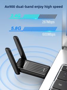 Comfast | Driver-Free WiFi6 Dual-Band Wireless Network Card Bluetooth 5.4 5G USB Adapter