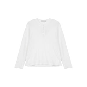 เสื้อยืดคอกลมแขนยาวบางสไตล์ลำลองสำหรับผู้ชาย ทรงหลวม ผ้าฝ้าย ระบายอากาศได้ดี ฤดูใบไม้ร่วง 2025 คอลเลกชั่นใหม่