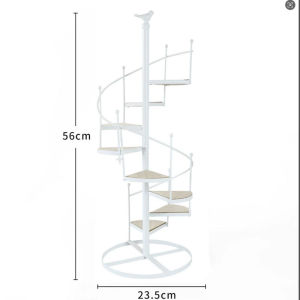 Standing Multi-level Metal Flower Rack