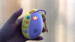 Smart Remote Keychain Baby Teethers Early Educational Learning Toddler Toys Sound& Light for Kids Gift Toys