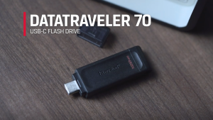 Kingston Data Traveler 70 USB-C 3.2 Gen 1 Flash Drive Type-C DT70 Pendrive ( 64GB / 128GB / 256GB )
