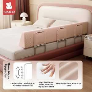 TOHAPPY | Fall Prevention Baby Bed Guard Rail Universal