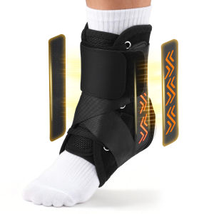 Hailicare | 360° Protect Foot Brace Foot Ankle Support Brace for Arthritis Tendonitis Sprain Injuries with Side Stabilizers for Women Men