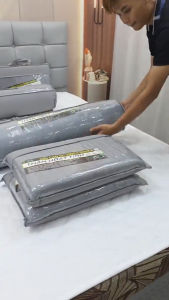 🎋GIẢM SỐC🎋 Gối Ôm Cao Su Non Than Hoạt Tính Kháng Khuẩn Bền Đẹp Không Xẹp Lún _ Nemtot Bedding