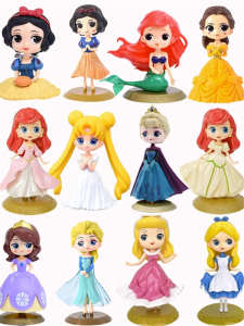 ตกแต่งเค้กเจ้าหญิง ตุ๊กตาบัลเล่ต์เด็กหญิง ขนมหวานอบ ตกแต่ง ของเล่น ของขวัญ ตกแต่งห้องเด็ก ของเล่นสำหรับเด็ก