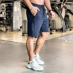 Mens Sport Gym Short Pants Summer Training Running Casual Trousers Breathable Quick Dry Fitness Running Shorts Menswear