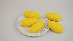 Realistic Peanut Corn Squeeze Toy Slow Rising Stress Reliever Fidget Soft Sensory Toy for Kids & Adults