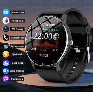 ChiBear New Smart Watch Men Women Heart Rate Sleep Health Monitor Sports Fitness Tracker Bluetooth call Smartwatch For Android