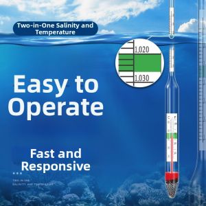 ZUOLEJIA | Salt & Temperature Measurement Hydrometer