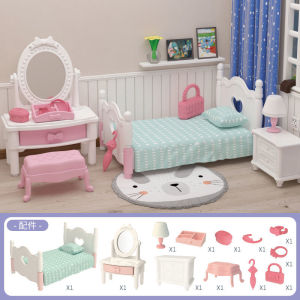 Dollhouse Miniature Furniture Accessories 1/12 Supermarket Micro Model Bedroom Forest Family For Kitchen Toys Doll Girl Gift