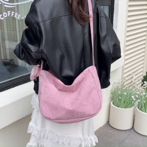 GROSIRAN OMYGOOSE TAS SELEMPANG CORDUROY WANITA / TAS BAHU WANITA / SLINGBAG CORDUROY / TFW 0200