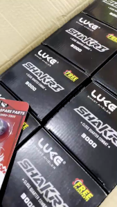 reel pancing luke shakri power handle 1000-6000 free spareparts