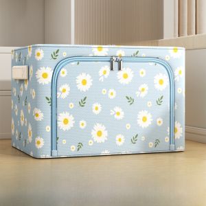Thick Oxford Cloth Foldable Storage Box Large Capacity Clothing Organizer Multi-Functional Home Use Non-Woven Fabric Storage Box