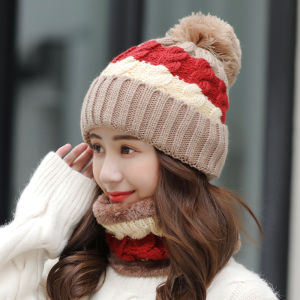 JIFANPAUL | Warm Winter Womens Knit Beanie Hat with Earflaps