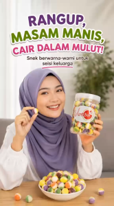 Veribite Dried Freeze Candy 5 Flavours Crunchy Sour & Sweet Halal Snacks Candy Viral Gula Masam Manis Ranggup Jajan Snek