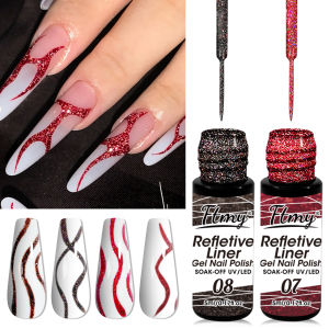 5ml Brushed Gel for Lines Elastic Drawing Gel for Nail Art Soak UV LED Drawing Gel for Nail Design Gel Paint