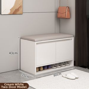 MOLORE | Dust-Proof Storage Shoe Rack Stool
