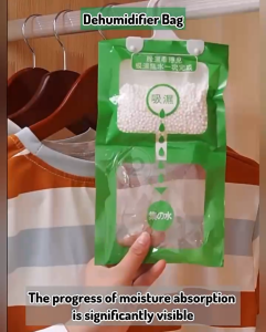 Hygroscopic Anti Mold Dehumidification Bags Wardrobe Hanging Moisture Bag Closet Cabinet Wardrobe Dehumidifier