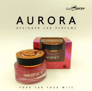 Ready Stock WIFEY AURORA Car Perfume Air Freshener Car Fragrance Kaori Pinku Car Scent 60ML 现货水晶麝香 汽车香水60毫升
