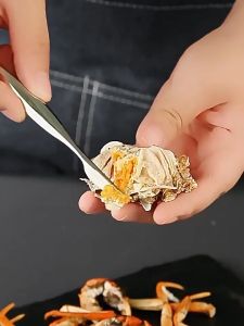 Stainless Steel Crab Cracker Set 3pcs Seafood Tools Crab Crackers Nut Cracker Forks Set Kitchen Accessories