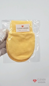 CleverMama Newborn infant Mitten Gloves Baby Cotton Mitten Gloves Anti Scratching