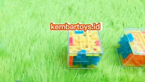 2293 VIRAL! Mainan Edukasi Anak Maze Labirin Cube 3D Mainan Kubus Mini Portable