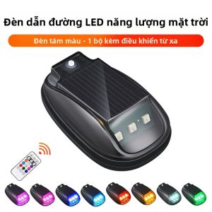 Đèn Báo Hiệu LED Năng Lượng Mặt Trời Cho Xe Hơi Xe Bán Tải SUV Với Điều Khiển Từ Xa Không Dây Đèn Tín Hiệu Đa Năng Chống Va Chạm