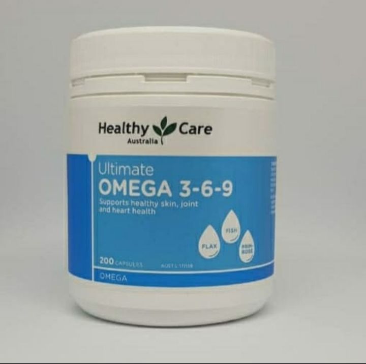 Ultimate Omega 369 200 Kapsul Healthy Care Lazada Indonesia