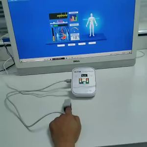 Bộ Phân Tích Từ Trường Cộng Hưởng Lượng Tử QA-36S Hệ Thống Phân Tích Sức Khỏe Kiểm Tra Sức Khỏe Tiềm Ẩn Bằng Cảm Ứng Tay Với 54 Báo Cáo Kiểm Tra Toàn Thân