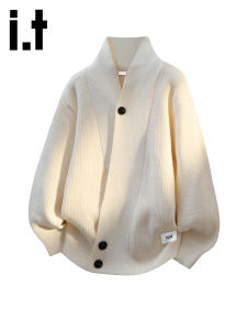 izzue | Áo Sweater Nam Thiết Kế Noel Màu Đơn Giản Chất Lượng Cao