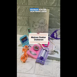 1 Set Mainan Dokter Dokteran Anak / Mainan Dokter Lengkap / Mainan Dokter-dokteran Murah