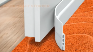 Self Adhesive Door Bottom Seal Strip Weatherproof Draft Blocker For Noise Reduction And Insulation