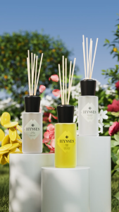 Hysses Home Scent Reed Diffuser Rose Hiba 150ml