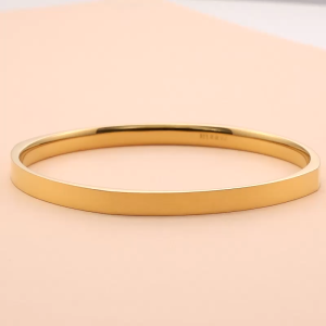 Chow Sang Sang 周生生 999 Pure Gold Essence Blessings Bangle for Women (08 Wrist size 15-16cm) 93721K Price-by-Weight 34.43g Gold