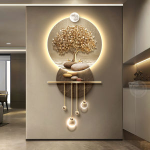RUIBAHAO | Luxurious Entrance Decorative Painting Lucky Tree